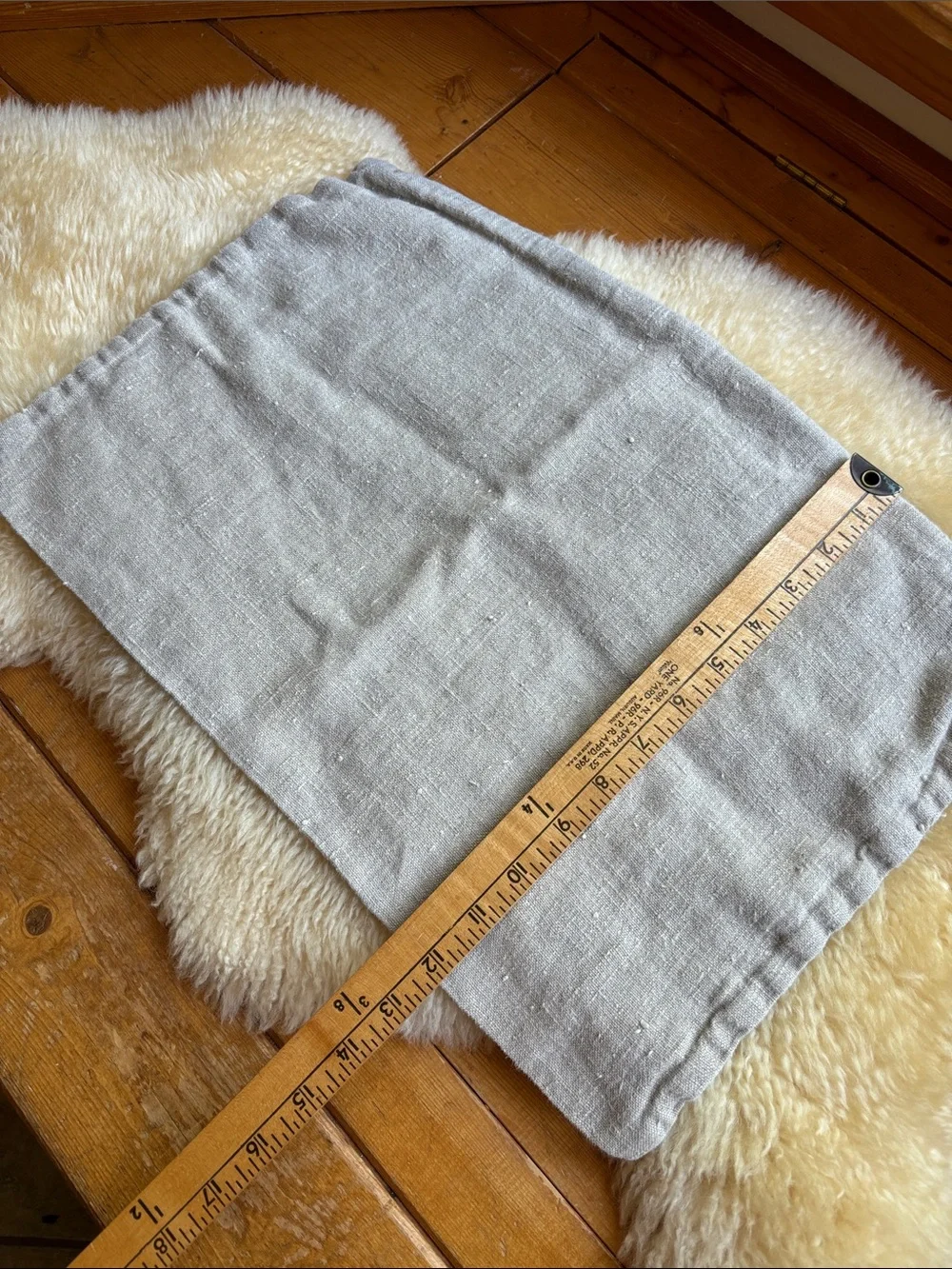 Small Linen Pillow Sham